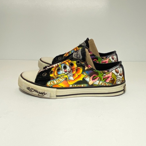 Rare - Ed Hardy - Vintage - Women's Shoes Size: 5 - Picture 8 of 12